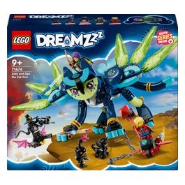 LEGO DREAMZzz 71476 Zoey e Zian, il Gatto-Gufo, Set con Animali Giocattolo per Bambini da 9 Anni con 3 Minifigure e una Moto