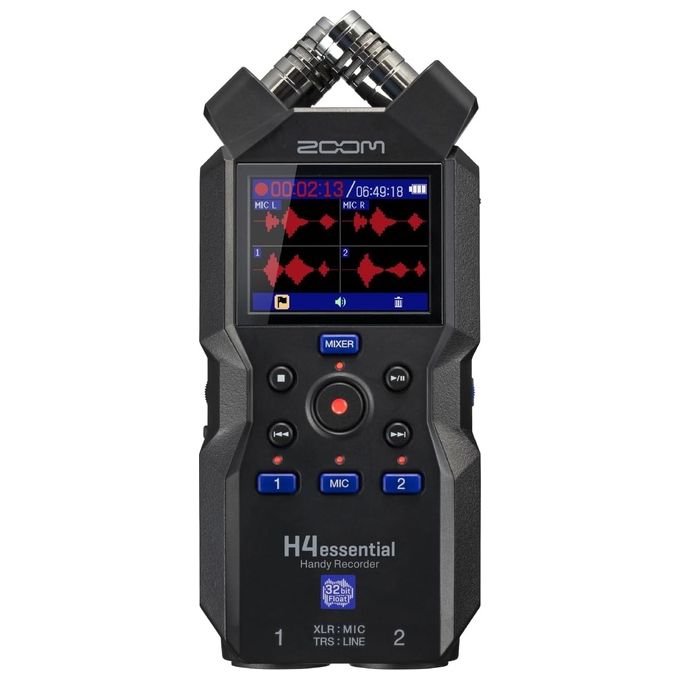 Zoom H4 Essential Registratore Digitale 4 Tracce 32 Bit Floating Point