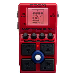 MS-60B+ Pedale Despressione Rosso Chitarra