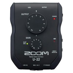 Zoom U-22/ifs Interfaccia Audio Usb 2in/2out