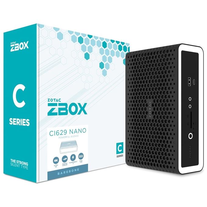 Zotac ZBOX Nano Barebone Intel Core i3-1315U Intel UHD Graphics Wi-Fi/BT No OS
