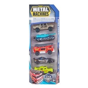 Zuru Automodello Metal Machines City Force Pack 5 Pezzi
