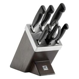 Zwilling Vier Sterne Ceppo Portacoltelli 7 Pezzi Frassino