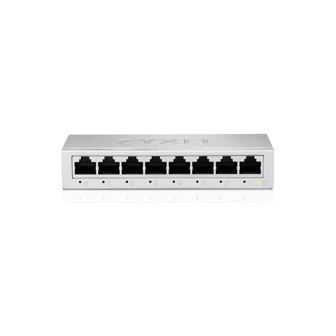 Zyxel GS-108B v5 Switch Ethernet 8 porte Gigabit non gestito per rete domestica