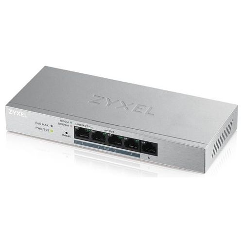 Zyxel Gs1200-5Hp-eu0101f Network Switches 5 Port Gb Poe+ Web Smart In Managed