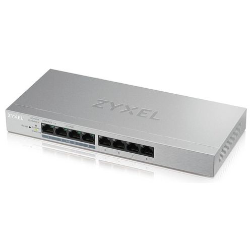 Zyxel GS1200-8HP v2 Switch Gestito 4 x 10/100/1000 + 4 x 10/100/1000 PoE+ Desktop PoE+ 60W