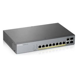 Zyxel GS1350-12HP-EU0101F Switch di Rete Gestito L2 Gigabit Ethernet 10/100/1000 Grigio Supporto Power over Ethernet