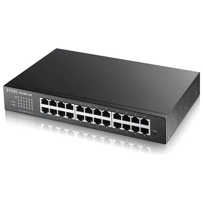 Zyxel GS1900-24E-EU0103F Switch di Rete Gestito L2 Gigabit Ethernet 10/100/1000 1U Nero