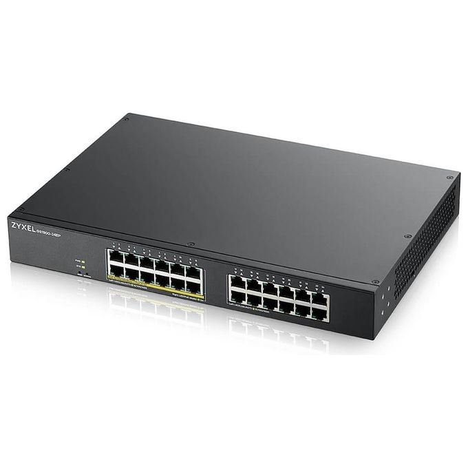Zyxel GS1900-24EP Switch Gestito L2 Gigabit Ethernet 10-100-1000 Nero Supporto Power Over Ethernet