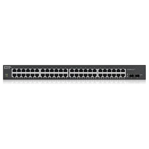 Zyxel GS1900-48HPv2 Switch Gestito L2 Gigabit Ethernet 10/100/1000 Supporto Power Over Ethernet Nero