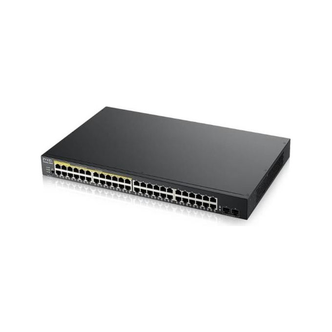 Zyxel GS1900-48HPv2 Switch Gestito L2 Gigabit Ethernet 10/100/1000 Supporto Power Over Ethernet Nero