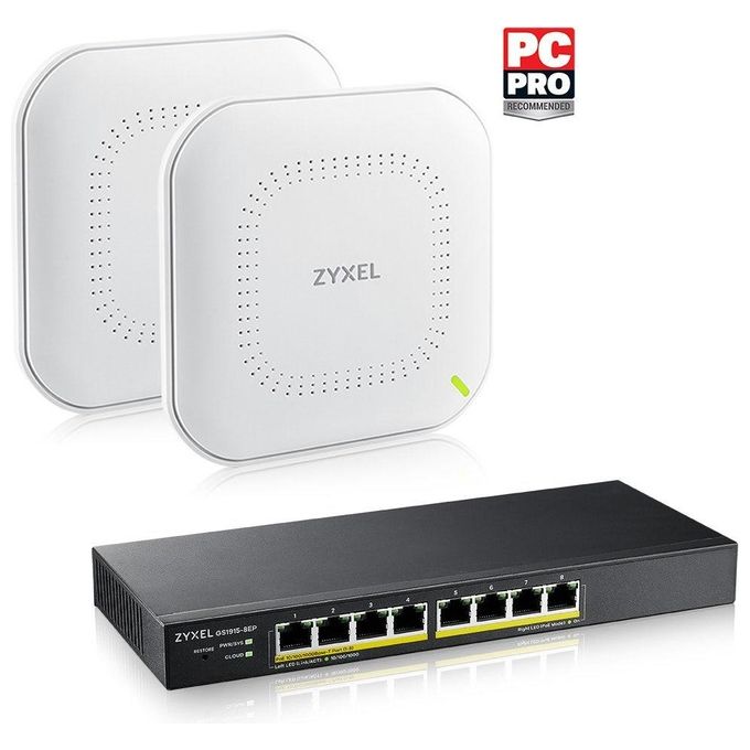 Zyxel GS1915-8EP Gestito L2 Gigabit Ethernet 10/100/1000 Supporto Power Over Ethernet Nero