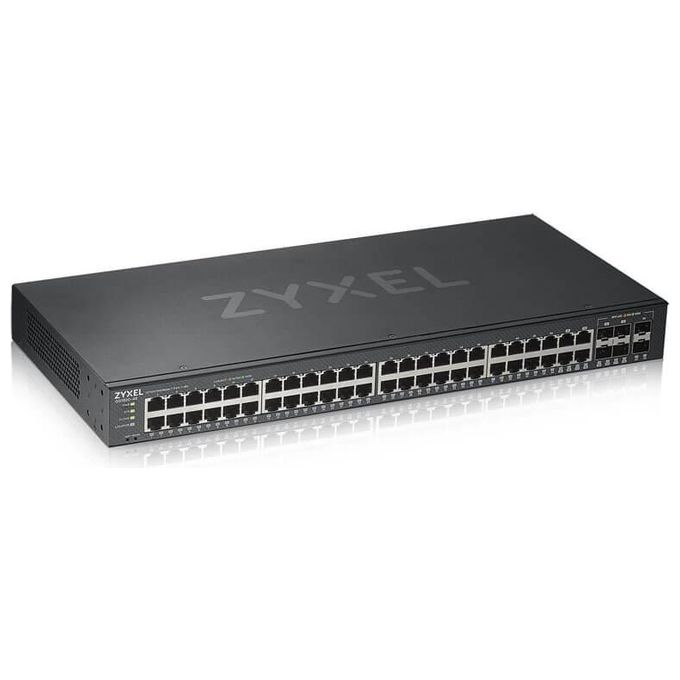 Zyxel GS1920-48v2 Switch Intelligente 48 x 10-100-1000 + 4 x Combo Gigabit SFP + 2 x Gigabit SFP Montabile su Rack