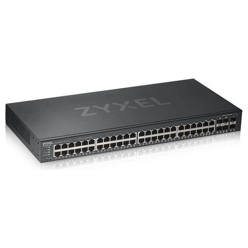 Zyxel GS1920-48v2 Switch Intelligente 48 x 10/100/1000 + 4 x Combo Gigabit SFP + 2 x Gigabit SFP Montabile su Rack