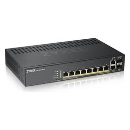 Zyxel GS1920-8HPv2 Switch Intelligente 8 x 10/100/1000 PoE+ + 2 x Combo Gigabit SFP Desktop