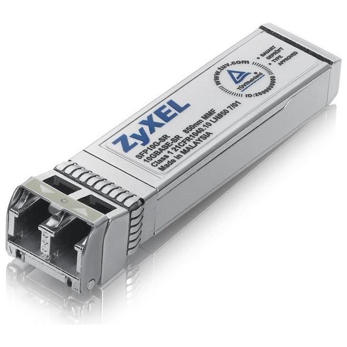 ZyXEL SFP10G-SR Modulo transceiver SFP+ 10GBase-SR LC multi-mode fino a 300 m 850 nm
