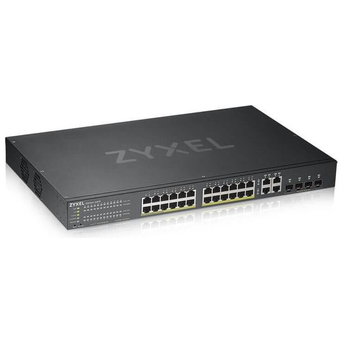 ZyXEL Switch Poe + Smart Managed Ethernet Gigabit a 24 Porte