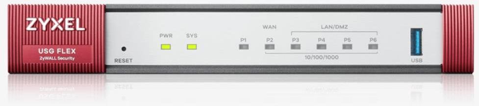 Zyxel USG Flex 100 Firewall Hardware 900Mbit/s