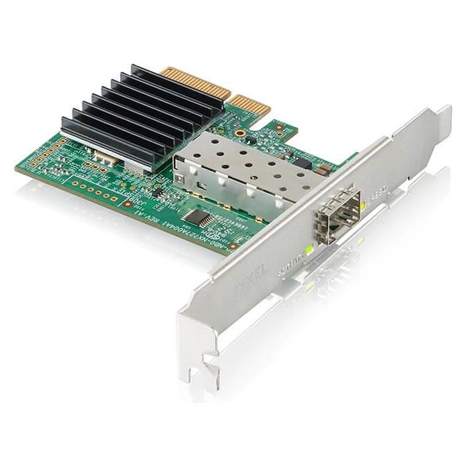 Zyxel XGN100F Adattatore di Rete PCIe 3.0 x4 Profilo Basso 10Gb Ethernet SFP
