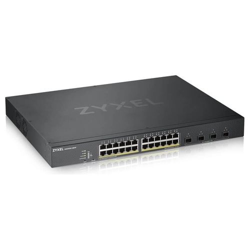 Zyxel XGS1930-28HP Switch Ontelligente 24 x 10/100/1000 PoE+ + 4 x 10 Gigabit SFP+ Montabile su Rack PoE+ 375W