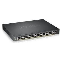 Zyxel XGS1930-52HP Switch Intelligente 48x10/100/1000 (PoE+) + 4 x 10 Gigabit SFP+ Montabile su Rack PoE+ 375W