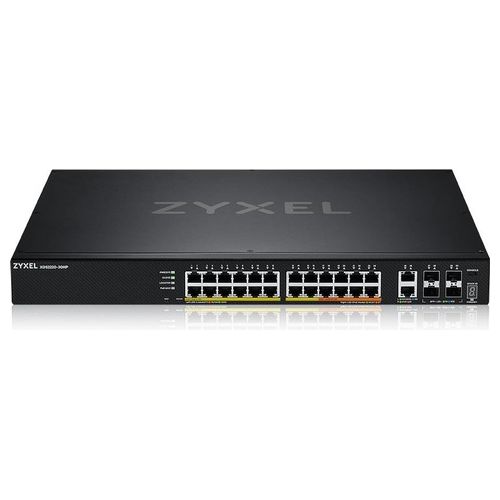 Zyxel XGS2220-30HP Switch PoE a 24 Porte GbE L3 Access con 6 Uplink 10G 400W