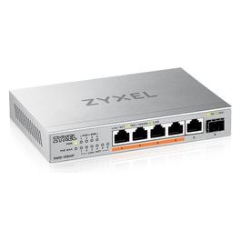 Zyxel XMG-105HP Switch Non Gestito 5 Porte 2.5G Ethernet 100/1000/2500 Supporto Power over Ethernet Argento