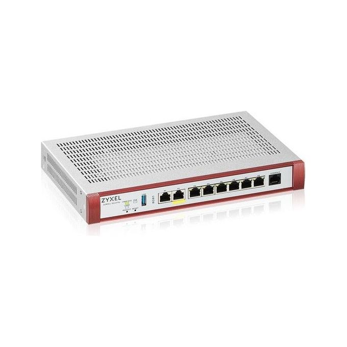 Zyxel ZyWALL USG FLEX 200HP Firewall con Pacchetto Sicurezza della Durata di 1 Anno GigE 2.5 GigE Gestito da Cloud
